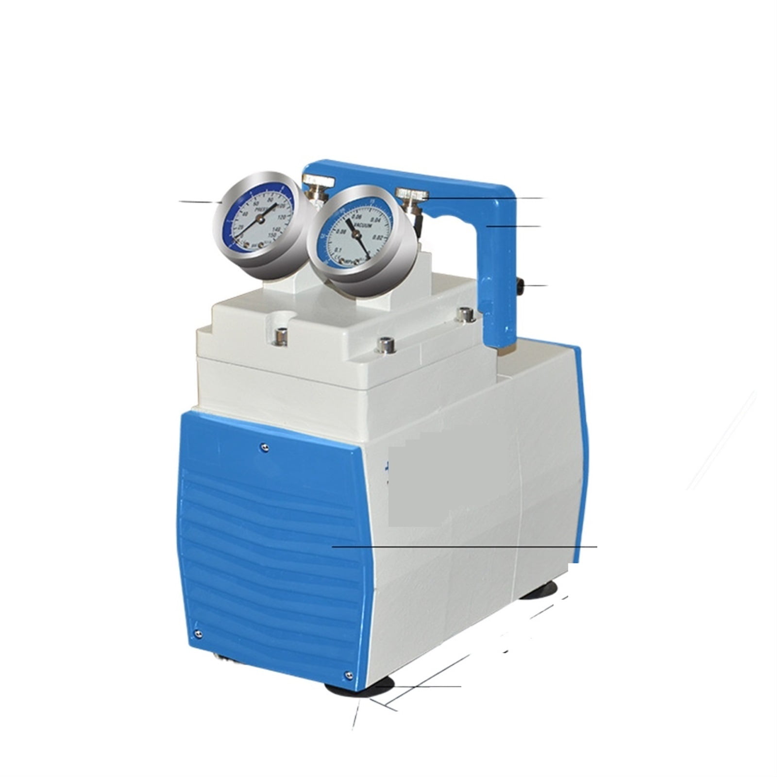 Diaphragm Vacuum Pump Laboratory Suction Filter Positive And Negative Pressure Small Multi-tap Anti-corrosion Oil-free Pump ,Easy to Use