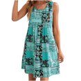 thumbnail image 2 of Qiopertar Robe Décontractée Sans Manches à Col Rond Imprimée pour Femmes, Sans Manches, en Solde, Livraison Gratuite, jusqu'à 90 % de Réduction, 2 of 6