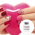 thumbnail image 2 of Uñas Postizas Vogacara a Prueba de Agua Jelly Rubber Cobertura Completa Transpirable Tipo de Prensa Paster, 2 of 6