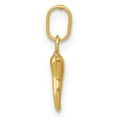 thumbnail image 2 of Finest Gold 3 x 12 mm 14K Yellow Gold Italian Horn Charm, 2 of 3