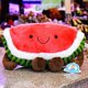thumbnail image 3 of PELIUCHERIA - Peluches de Frutas Sonrientes, Diferentes Tamaños y Colores (Sandia, 1, Unidad), 3 of 5