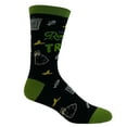 thumbnail image 7 of Men's You Just Reminded Me to Take Out The Trash Socks Funny Sarcastic Garbage Graphic Footwear, 7 of 7
