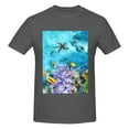 thumbnail image 4 of Bingfone Corals And Tropical Fish Men'S Loose Fit Short-Sleeve Pocket T-Shirt, 4 of 7