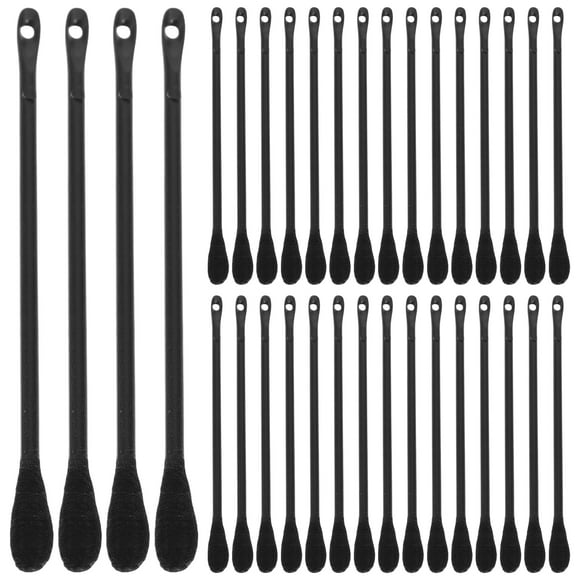 100 bastoncillos desechables para eliminar puntos negros, bastoncillos de algodón de doble punta para limpiar los poros de la cara y la nariz