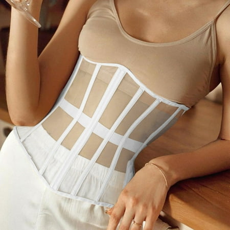 

sebulube Fashion Women Sexy Breathable Body Shaper Abdominal Belt Belt Shape trendy tops for women