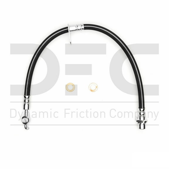 Front Left Dynamic Friction Company Brake Line Hose 350-76068 For 2005-2012 Toyota Avalon, 2007-2011 Toyota Camry