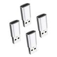 thumbnail image 4 of Adaptadores hembra USB 3.0 a tipo C Hugo Plata 4 Uds, 4 of 10