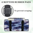 thumbnail image 7 of ZIATUBLE Wolf Sewing Machine Storage Case Snow Sewing Machine Tote Bag with 4 Bottom Rubber Pads Sewing Machine Organizer Universal Sewing Machine Tote Storage Case Carry Bag, 7 of 7