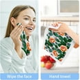 thumbnail image 6 of GZHJMY Cactus Flower Wash Cloths 2 Pack - 12 x 12 Inch Super Super Soft Washcloths for Your Face and Body - 100% Cotton Absorbent Baby Face Towel, 6 of 7