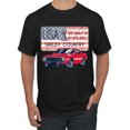 thumbnail image 2 of Wild Bobby Ford Shelby Vintage USA Country Plate Men Tee, 2 of 6