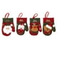 thumbnail image 2 of Navidad Tenedor Cuchara Vajilla Bolsas de regalo Santa Claus Muñeco de nieve Reno Oso Guantes Bolsillo Árbol de Navidad Decoración del hogar 4 piezas Eigraketly ZHF0171, 2 of 7