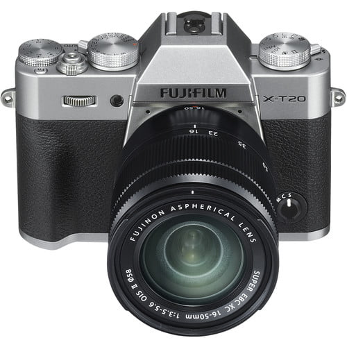 X-T20 Digital Camera with 16-50mm Lens Silver -