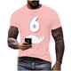 thumbnail image 2 of Tops para hombre, blusas y camisas de manga corta con cuello redondo para hombre, jersey informal con cuello redondo estampado para hombre, pantalones cortos deportivos para fitness, blusa de poliéste, 2 of 5