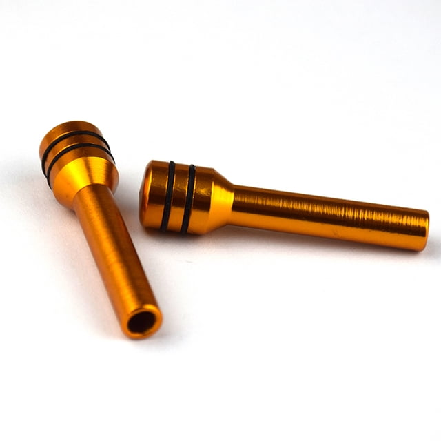 Guardoinrt 2 Pieces Car Door Lock Pin Pull Pins Part Doors Fittings Modified Components Universal Locking Knob Replacement Golden