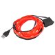 thumbnail image 1 of 2 Metros/6pies USB EL Cable Cadena Tira Roja Fría Luz Juego para Coche, 1 of 1