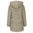 thumbnail image 5 of UPPADA Winter Jackets for Women Long Faux Fur Hooded Jackets Button Down Thicken Warm Winter Coats with Pockets Khaki,xl Puffer Jacket Womens Winter, 5 of 5