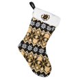 thumbnail image 1 of Boston Bruins 17 inch Aztec Christmas Stocking - Forever Collectibles, 1 of 1