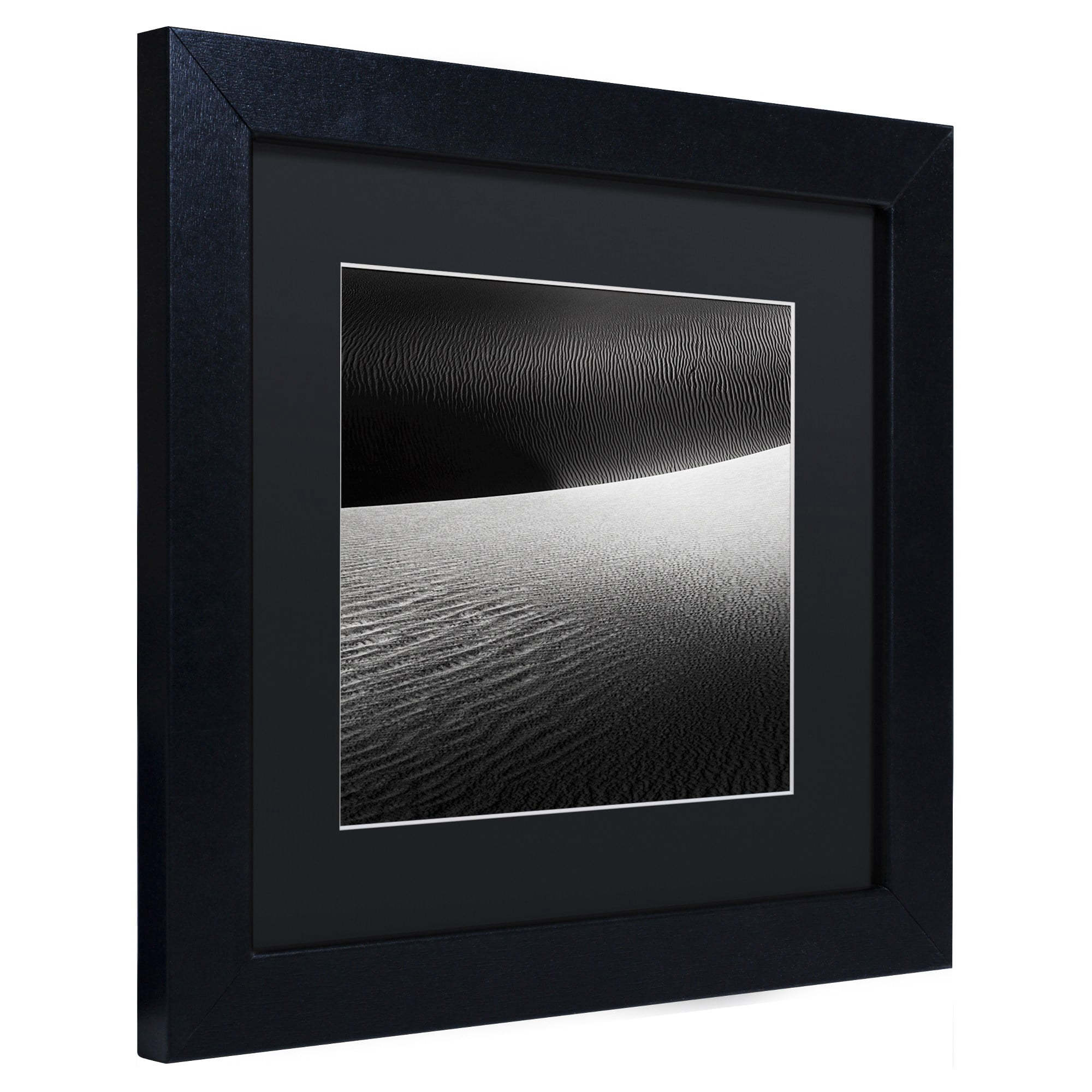 Trademark Fine Art "Perpendicular" Canvas Art by Dave MacVicar, Black Matte, Black Frame