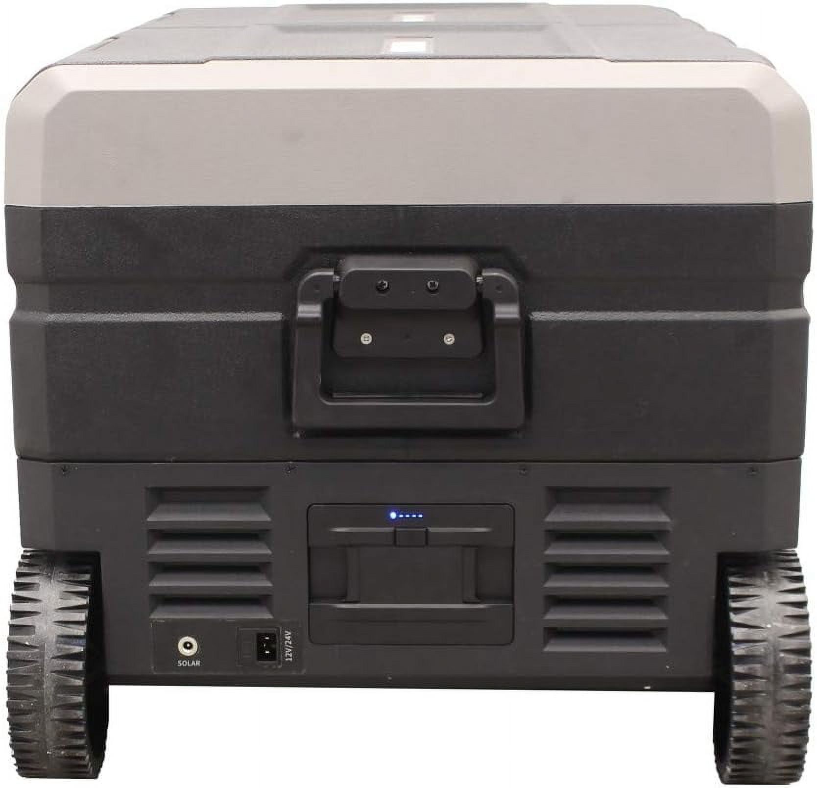 Massimo 100 Quart Electric Car RV Refrigerator Cooler  95L / 25 Gallon Capacity, 12V DC & AC Powered, Portable Fridge Freezer
