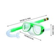 thumbnail image 3 of 1PC Large Frame Diving Goggles with Breathing Tube, Multicolor Durable Boys & Girls Glasses Goggles, Waterproof Equipment Swimming Goggles, Wide View Anti-fog Swimming Goggles for Audlt, 3 of 3
