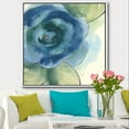 thumbnail image 3 of Blue Floral Poppies IV - Cottage Framed Canvas, 3 of 3