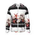 thumbnail image 1 of Balery Starfishes Shells Sudadera ligera de manga larga con capucha y protección solar UPF 50+ para hombre y mujer, ideal para pesca y running-Medium, 1 of 7