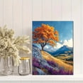thumbnail image 2 of Autumn Tree Landscape Wall Art/Canvas Print， Suitable for Living Room，Dining Room， and Hotel Decoration, 2 of 7