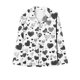 thumbnail image 3 of Puntoco Conjuntos de pijamas cómodos para mujer, conjunto de pijama informal holgado a la moda con pantalones largos estampados y manga larga con cuello vuelto, 3 of 4