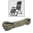 thumbnail image 2 of thinsony 4 Pcs Lacets de Fauteuil Inclinable pour Réparation de Chaise Pliante de Patio Argent, 2 of 9
