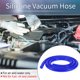 thumbnail image 2 of Manguera de vacío de silicona Unique Bargains de alta temperatura 5Ft 1/2" 12mm ID 3.5mm de grosor línea de vacío automotriz azul 1 Pc 130PSI presión máxima, 2 of 7
