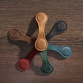 thumbnail image 6 of Vintage Leather Bookmark Dual-side Magnetic Page Divider Book Page Corner Markers Gift Bookmark for Bookworm Women Men, 6 of 19