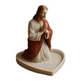 thumbnail image 4 of Porta , estatua de oración, bandeja para joyas, regalo, adorno creativo, escultura, figura navideña para brazalete, colgante, exhibiciones, Jesús, 4 of 10