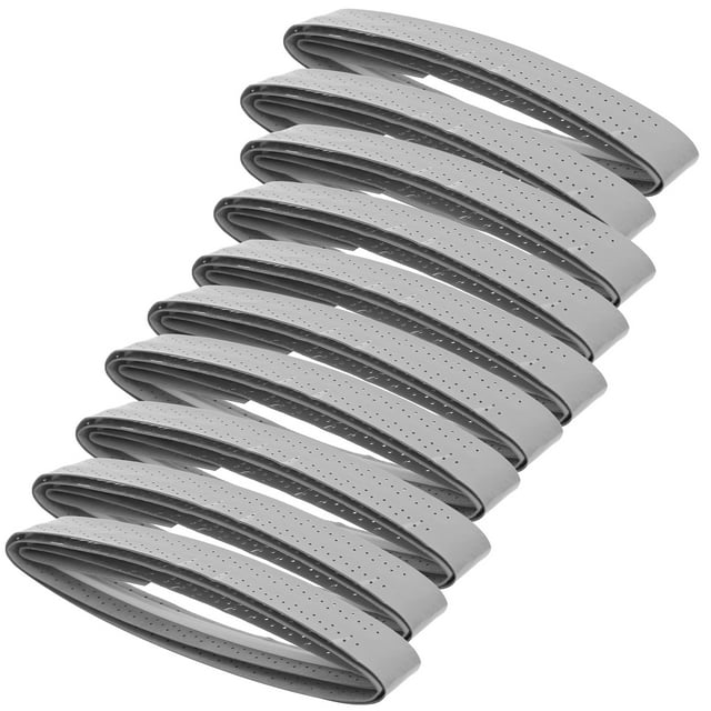 Raquette de Badminton Overgrip, Overgrip de Tennis Respirant pour Poignée de Canne à Pêche pour Poignée de Vélo pour Raquette de Tennis pour Raquette de Badminton Gris