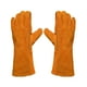 thumbnail image 1 of Guantes de soldadura Guantes de forja de cuero de vaca resistentes al calor Protección de manos, 1 of 8
