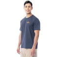 thumbnail image 3 of Fish N Vibe Men's Short Sleeve Fishing Performance Outdoor Graphic T-Shirt, Crown Blue, S, 3 of 7