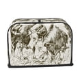 thumbnail image 2 of Fotbe Cows Grazing On Meadow 1 for Two Slice Toaster Cover, Fingerprint Protector, Super Soft Appliance Cover And Dust Cover,Bread Dust Cover & Fingerprint Protection, 2 of 7