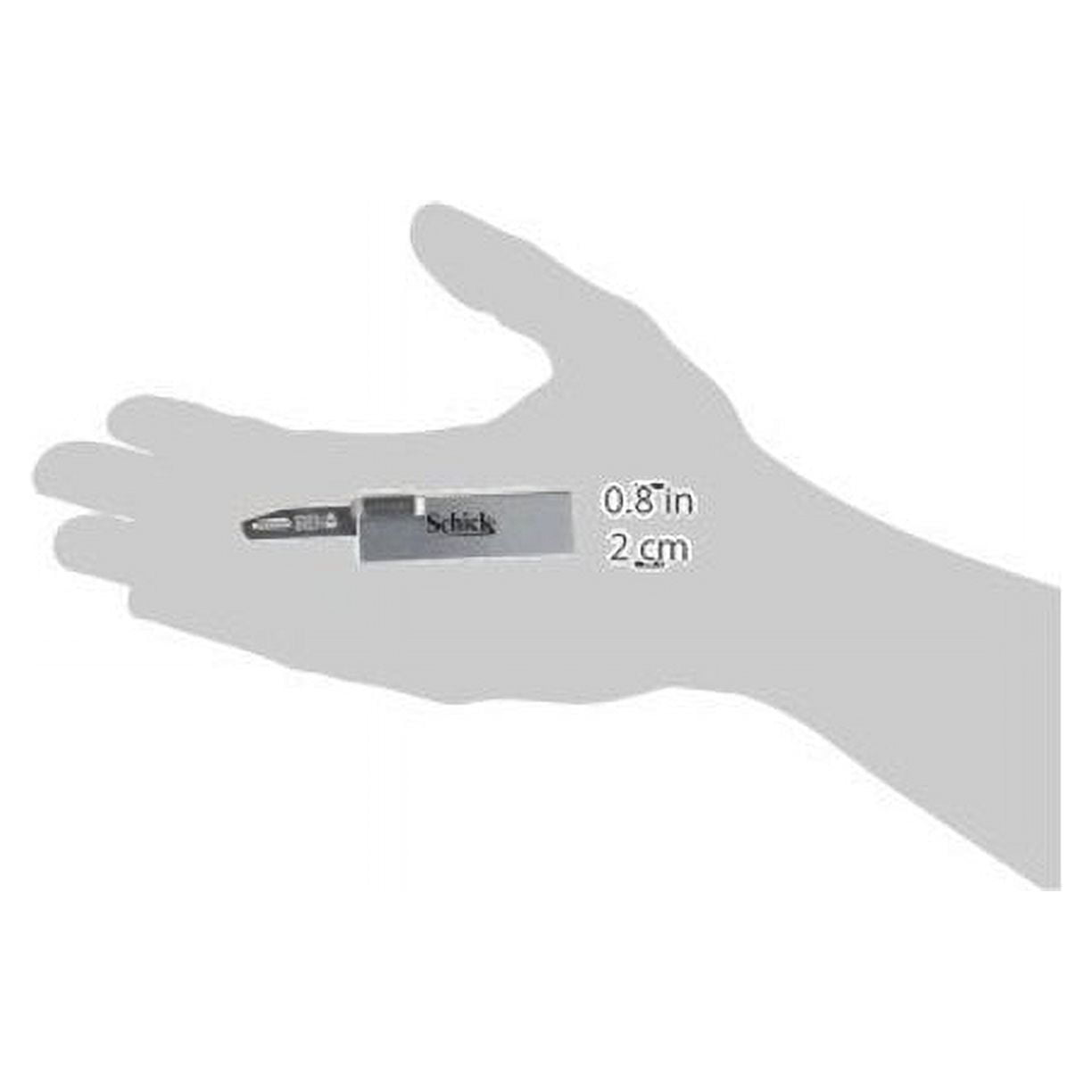 Schick Injector Blades, 7 Ct. Each (Pack of 4) + LA Cross Manicure 74858