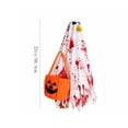 thumbnail image 3 of ZENVIVE 23 Inch Halloween Porch Goose Outfit, Bloody Ghost Goose Statue Costume, Halloween Festive Accessory for Outdoor Patio Lawn Yard Garden Goose Shirt Decor, 3 of 7