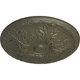 thumbnail image 3 of Ekena Millwork 15 3/4"OD x 5/8"P Granada Ceiling Medallion (Fits Canopies up to 4 1/4"), Hand-Painted Witch Hazel, 3 of 6