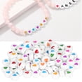 thumbnail image 4 of 100 Uds Cuentas acrílicas en forma de corazón coloridas para colgante pulsera collar accesorios de joyería DIY ANGGREK Otros, 4 of 8