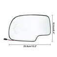 thumbnail image 2 of HANADWEO Turn Signal Heated Mirror Glass Driver Side LH for Chevy Avalanche Silverado Suburban/03-06 GMC Tahoe Sierra Yukon Cadillac, Driver Side Mirror, 88944391, 2 of 7