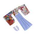 thumbnail image 1 of Ropa de muñeca con kimono tradicional japonés, figura de acción femenina a escala 1/6 Estilo G, 1 of 9