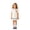 R117 White, variant on Curuila Child Toddler Girls School Dress Short Sleeve Fruit Print Crew Neck Summer Comfortable Dresses Size 2-3 Years
