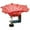 04-Red, variant on Clearance! Fengga Bird Bath, Resin Birdbath Polyresin Antique Garden Bird Bath for Home Garden Yard