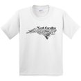 thumbnail image 3 of Inktastic North Carolina Word Salad Youth T-Shirt, 3 of 5