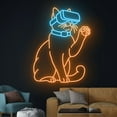 thumbnail image 3 of Handmadetneonsign Cat VR Game Led Sign, Cat Led Light, Cat Neon Sign, Cat Neon Light,Pet Room Decor, 3 of 5