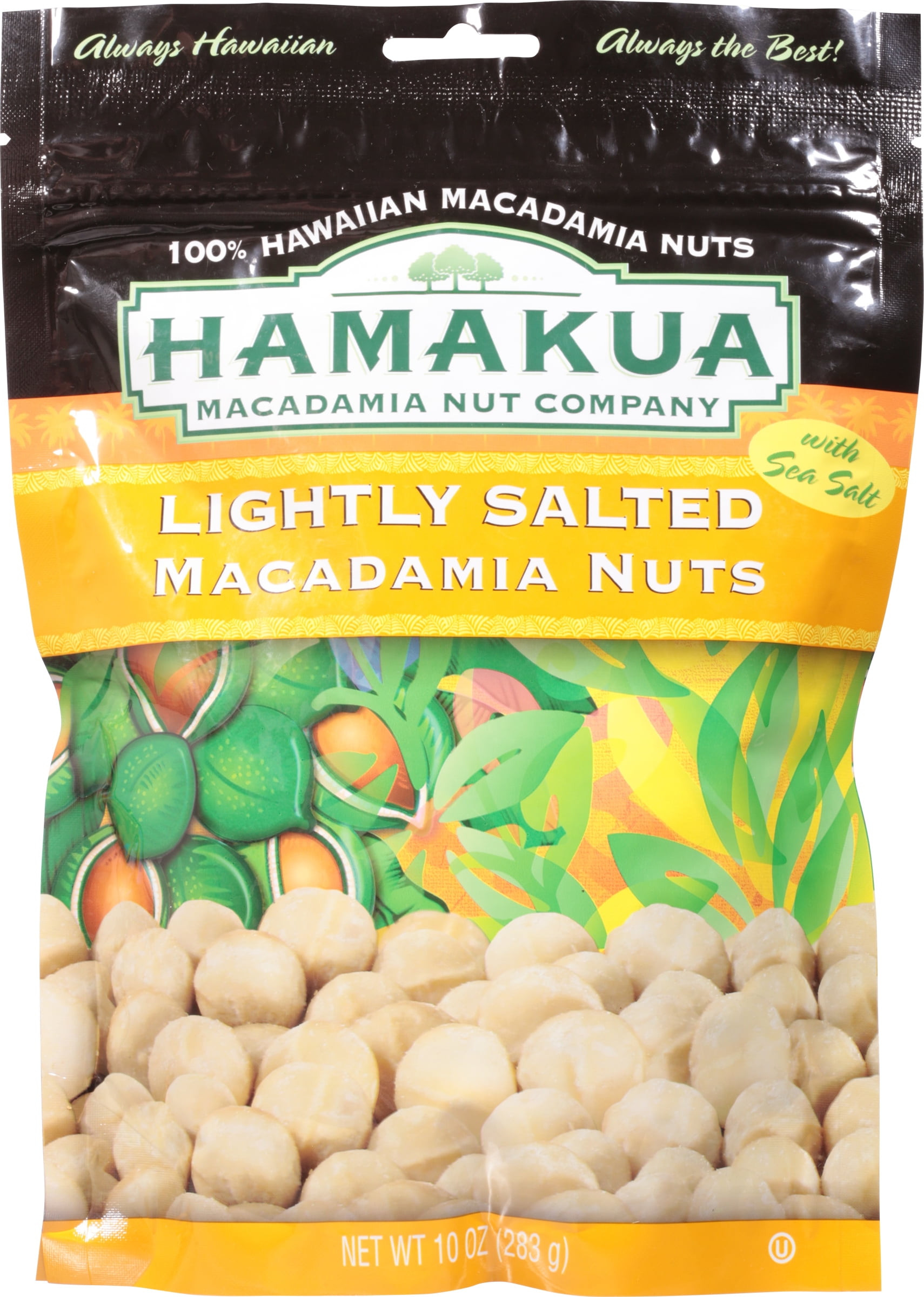 Hamakua Lightly Salted Macadamia Nuts, 10 Oz.