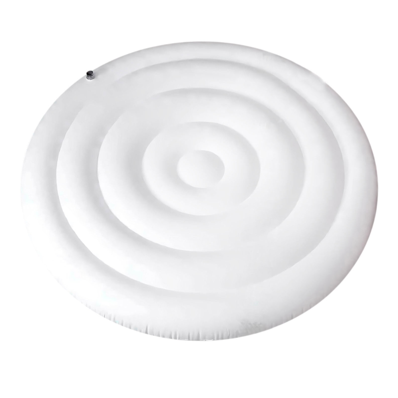Zhourta Portable Inflatable Round Hot Tub Cover with Handle, Insulated Hot Tub Lid for Outdoor, Save Energy Rain Proof Snow Proof Spa Pool Accessories