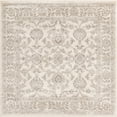 thumbnail image 2 of Rugs.com Charlotte Collection Rug – 5 Ft Square Ivory Low-Pile Rug Perfect For Living Rooms, Kitchens, Entryways, 2 of 8