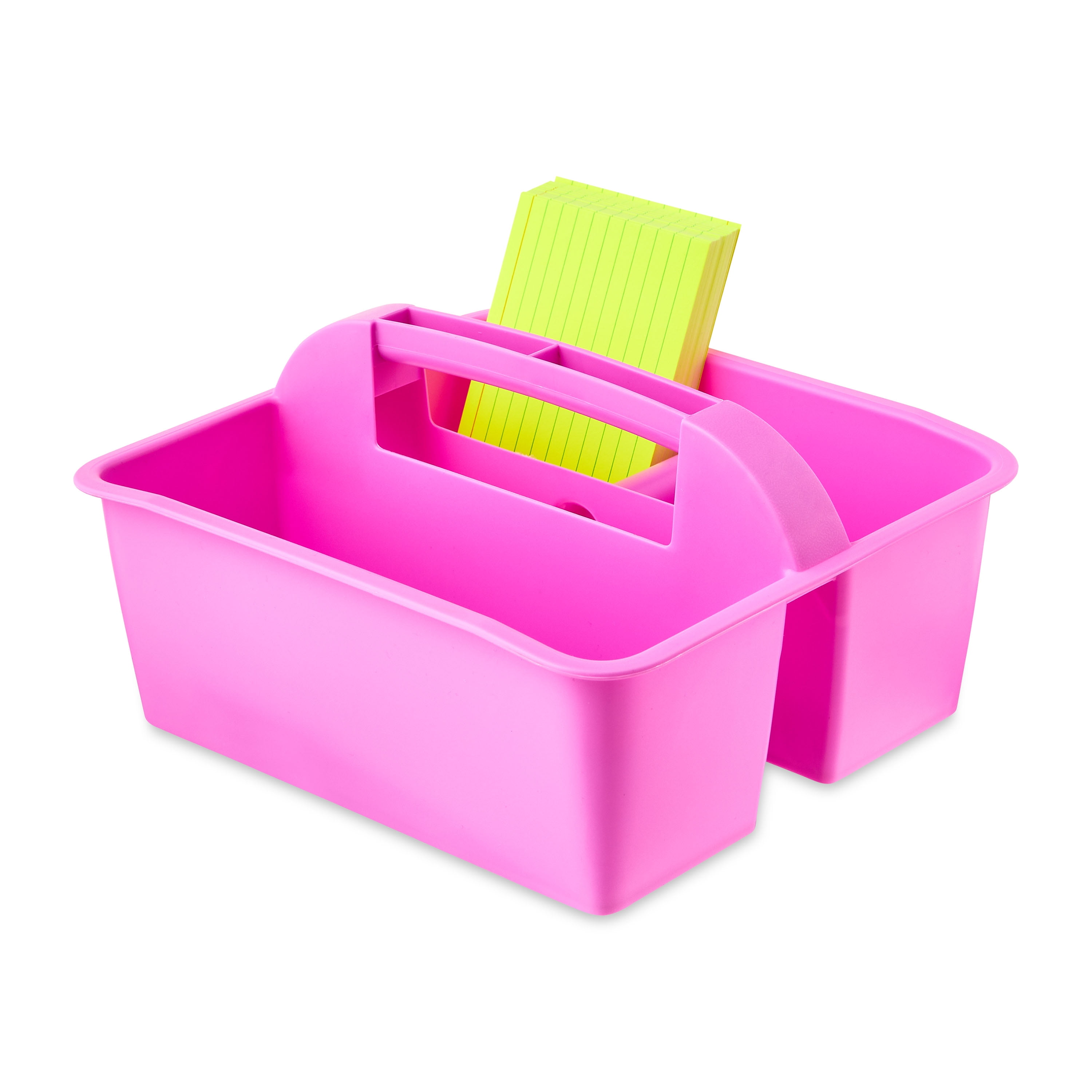 Pen+Gear Plastic Caddy, Desktop Craft and Hobby Organizer, Violet Glow, 8-Pack